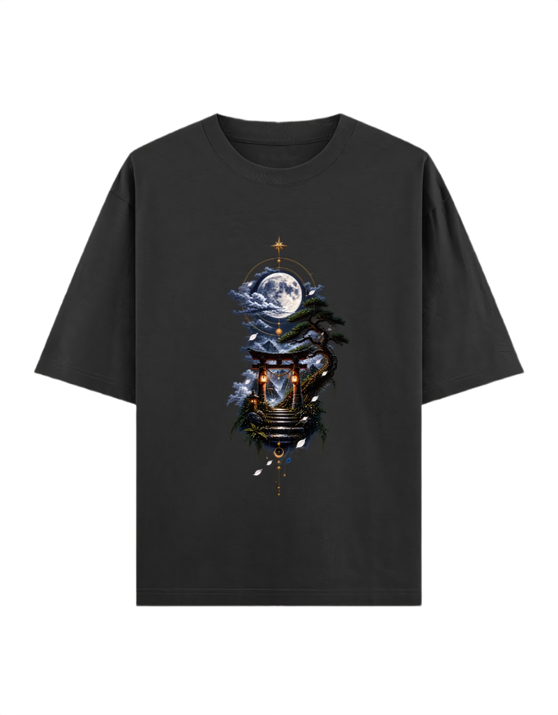 HUGGZY 03:17 AM — After//Dark Oversized T-Shirt