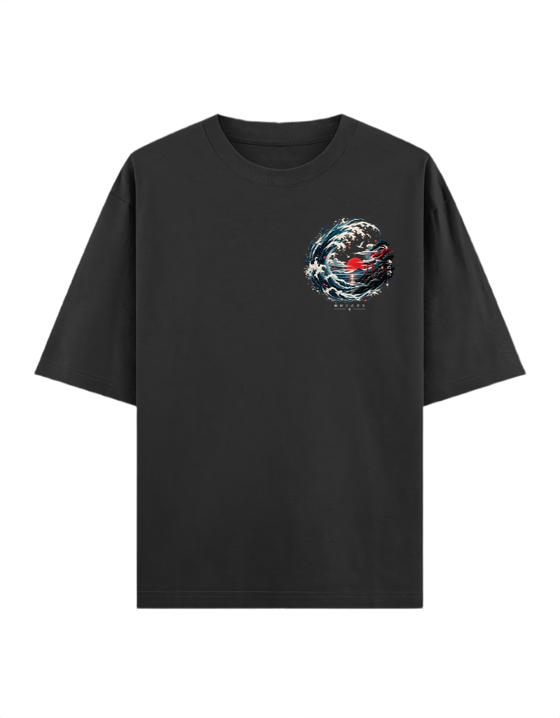 HUGGZY No Destination — After//Dark Oversized T-Shirt