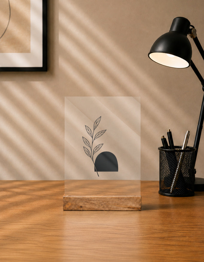 Acrylic Photo Frame with stand